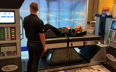 Excite Medical and CEO Saleem Musallam showcase DRX9000® at FCA NE chiropractic convention