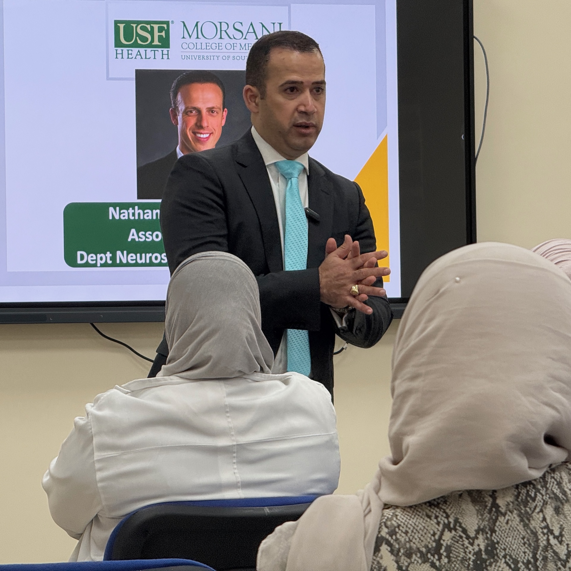 saleem lecturing university jordan